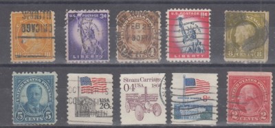 A7 T1 1 - Timbre foarte vechi - America foto