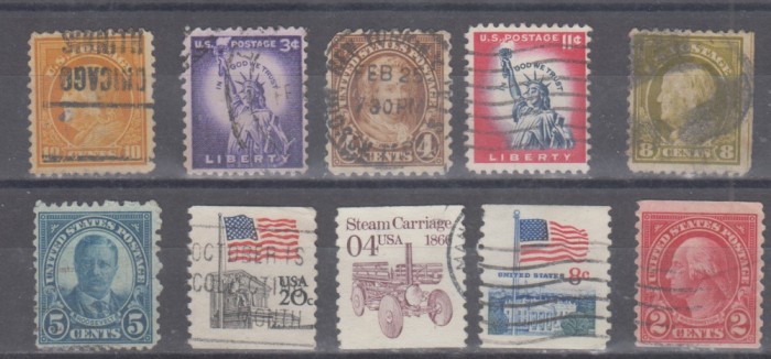A7 T1 1 - Timbre foarte vechi - America
