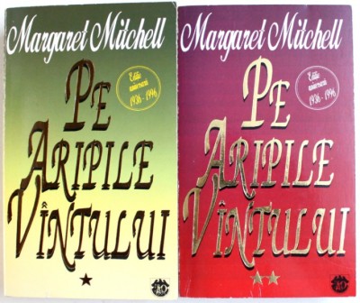 PE ARIPILE VANTULUI , VOL. I - II de MARGARET MITCHELL , 1996 foto