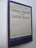 Opera literara a lui Lucian Blaga - George Gana