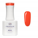 Oja Semipermanenta Neon Gel Nr. 08, 15 ml Oranjollie