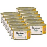 Applaws Conservă pentru pisici Senior pui &icirc;n aspic 12 x 70 g