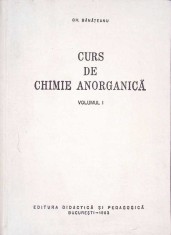 CURS DE CHIMIE ANORGANICA VOL.1-GH. BANATEANU-263235