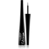 Cumpara ieftin PuroBIO Cosmetics On Fleek Brush Tip eyeliner cu pensula 3 ml