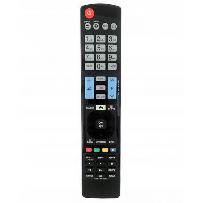 Telecomanda pentru Smart TV LG AKB74455403, x-remote, Negru foto