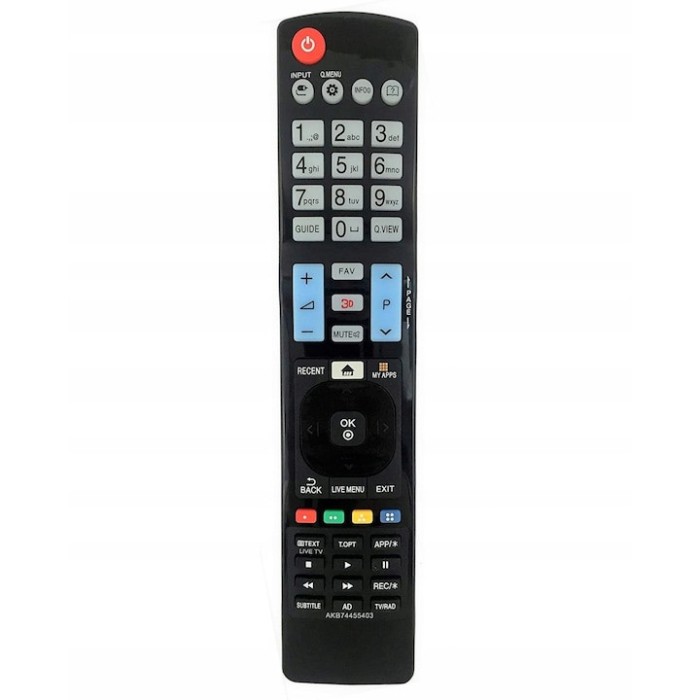 Telecomanda pentru Smart TV LG AKB74455403, x-remote, Negru