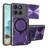 Husa pentru Motorola Edge 60 Fusion / Edge 60, Techsuit, CamGuard Pro, Mov