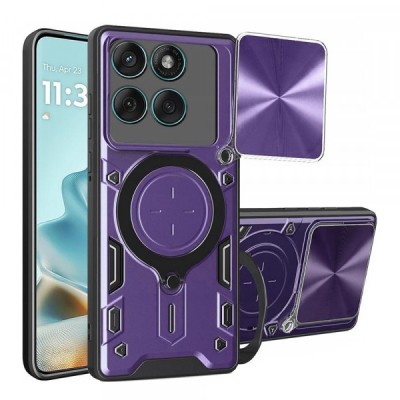 Husa pentru Motorola Edge 60 Fusion / Edge 60, Techsuit, CamGuard Pro, Mov foto