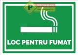 Indicator verde loc de fumat