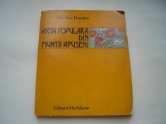 Arta populara din muntii Apuseni - Nicolae Dunare