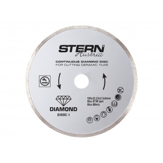 STERN. Disc diamantat continuu 180 mm
