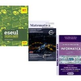 Pachet Bacalaureat 2026. Eseul. Varianta rapida de pregatire, Matematica pe intelesul tuturor M-mate-info, M-stiintele naturii si Informatica clasele