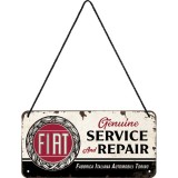 Placa metalica cu snur Fiat - Service &amp; Repair