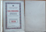 Calendarul Arhiepiscopiei Bucurestilor cu date statistice pe 1938