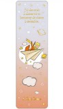Semn de carte - The Little Prince and the Fox on a Paper Plane | Kiub