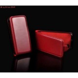 Husa Piele Tip Carte Samsung Galaxy S4 Mini I9190 Slim Flip Rosu