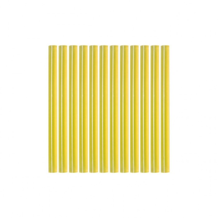 Set 12 buc batoane plastic, 7,2x100mm, galben Yato YT-82445