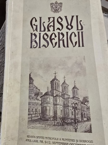 Glasul Bisericii Anul LVI, Nr. 9-12, Septembrie - Decembrie 2000