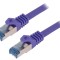 Patch Cord S/FTP Cat6a LSZH Violet 10m