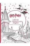 Harry Potter. Locuri si personaje magice. Carte de colorat