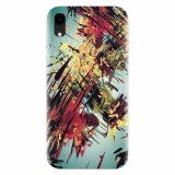 Husa silicon pentru Apple Iphone XR, Complex Abstract Colorful 3D Drawing