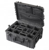 Hard case MAX540H245CAMORG pentru echipamente de studio, Plastica Panaro