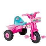 Tricicleta Barbie Roz, Prima Mea Tricicleta, Roti Rezistente, Claxon, 3 Ani+