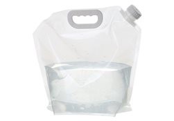 Recipient pentru apa potabilă, etanș, reutilizabil, transparent, 10L foto
