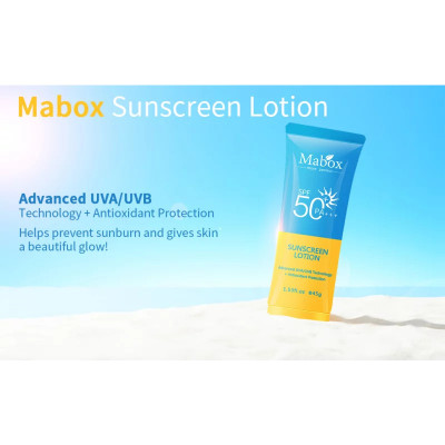 Lotiune cu protectie solara Mabox SPF 50+ 50 g foto