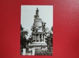 CARTE POSTALA - RSR - TECUCI - MONUMENTUL CEFERISTILOR