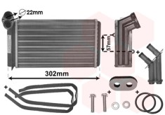 VAN WEZEL 58006201 *** IR PLUS *** Schimbator caldura, incalzire