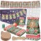 Set 50 piese calendar advent Livaia 2023, hartie, multicolor