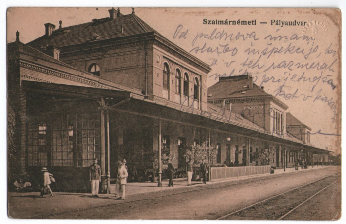 1915 - Satu Mare, gara (jud.Satu Mare)