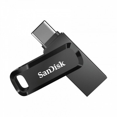 Memorie Externa USB-A 3.2 / USB-C SanDisk Ultra Dual Go, 128Gb SDDDC3-128G-G46 foto