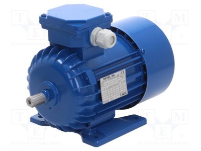 Motor electric AC 3-fazat 0,37kW 230/400V IP54 gheară BESEL foto