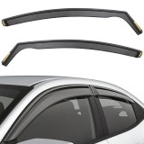 Set Paravanturi Auto Fiat Ducato/ Peugeot J-5 1990-1994 Autoutilitara pentru Geamuri Fata WindDeflectors, Heko