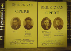 Opere fundamentale Emil Cioran foto