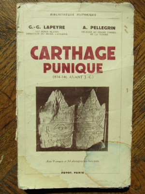 CARTHAGE PUNIQUE - LAPEYRE G. G. / PELLEGRIN A. foto