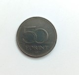 UNGARIA 50 Forint 1994 _ moneda cupru nichel _ km # 697, Europa, Cupru-Nichel