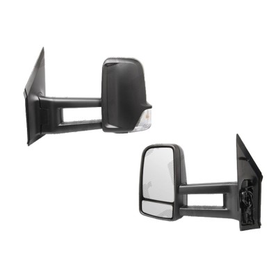 Oglinda exterioara Mercedes Sprinter 209-524 (W906) 07.2006-2017, VW Crafter (2E) 12.2005-04.2017, Stanga, Crom, electrica, Cu incalzire la amundoua foto