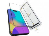 Folie de protectie pentru Apple Iphone 15 Pro, instalare usoara si rapida cu dispozitiv de potrivire automata in 30 sec, Sticla Securizata, Full Glue,, Mobile Tuning