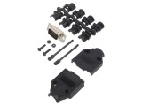 Conector D-Sub HD 15-Pin drept pentru lipire pe cablu, MH CONNECTORS