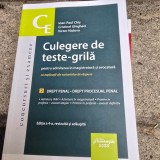 Culegere de teste-grila pentru admiterea in magistratura si avocatura. Drept penal, Drept procesual penal - Ioan Paul Chis editia 4-a