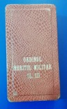 QW15 2 - cutie ordinul Meritul militar - clasa a III-a