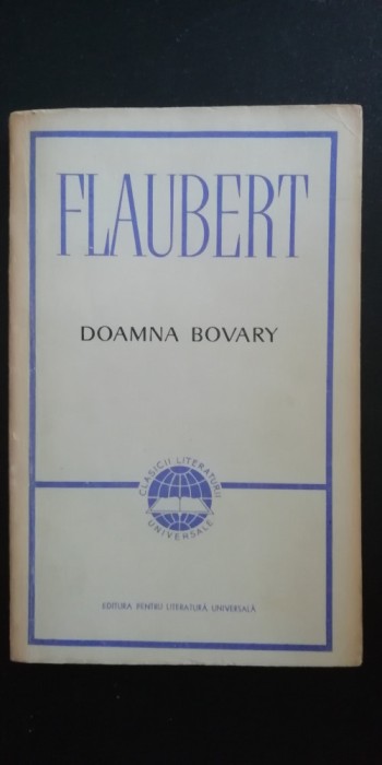 myh 712f - Flaubert - Doamna Bovary - ed 1965