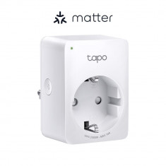 TP-LINK TAPO P100M Mini priza Wi-Fi smart, compatibila cu Matter, WIFI foto