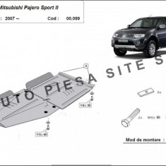 Scut metalic cutie + diferential Mitsubishi Pajero Sport 2 II fabricat incepand cu 2007 APS-00,099