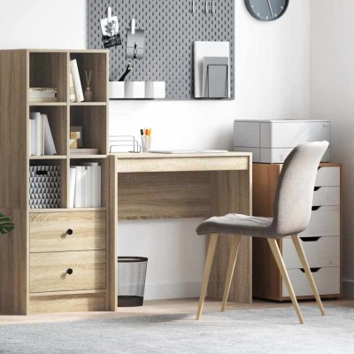 vidaXL Birou Stejar sonoma 80 x 40 x 76 cm Lemn compozit 869388 foto
