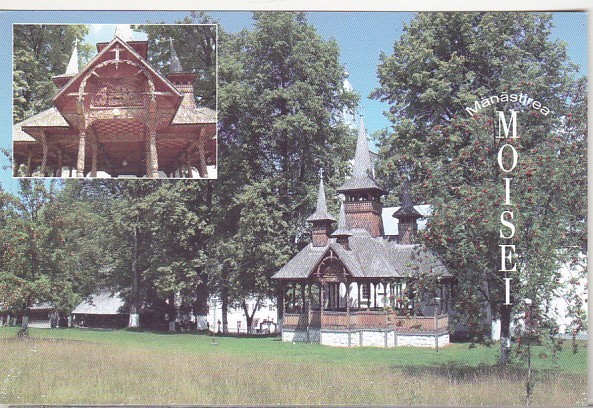bnk cp Manastirea Moisei - Vedere - necirculata