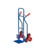 Carucior Scari Trepte Ranforsat 150kg Butelie Butoaie Lazi Cutii Colete Otel Roti Pline